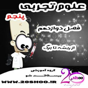 سوالات فصل دوازدهم علوم پنجم