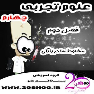 سوالات فصل دوم علوم چهارم