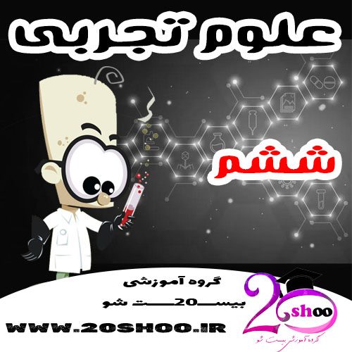 سوالات علوم تجربی ششم بیسن شو